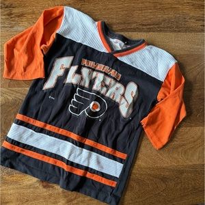 Vintage Philadelphia Flyers kids shirt size 5/6